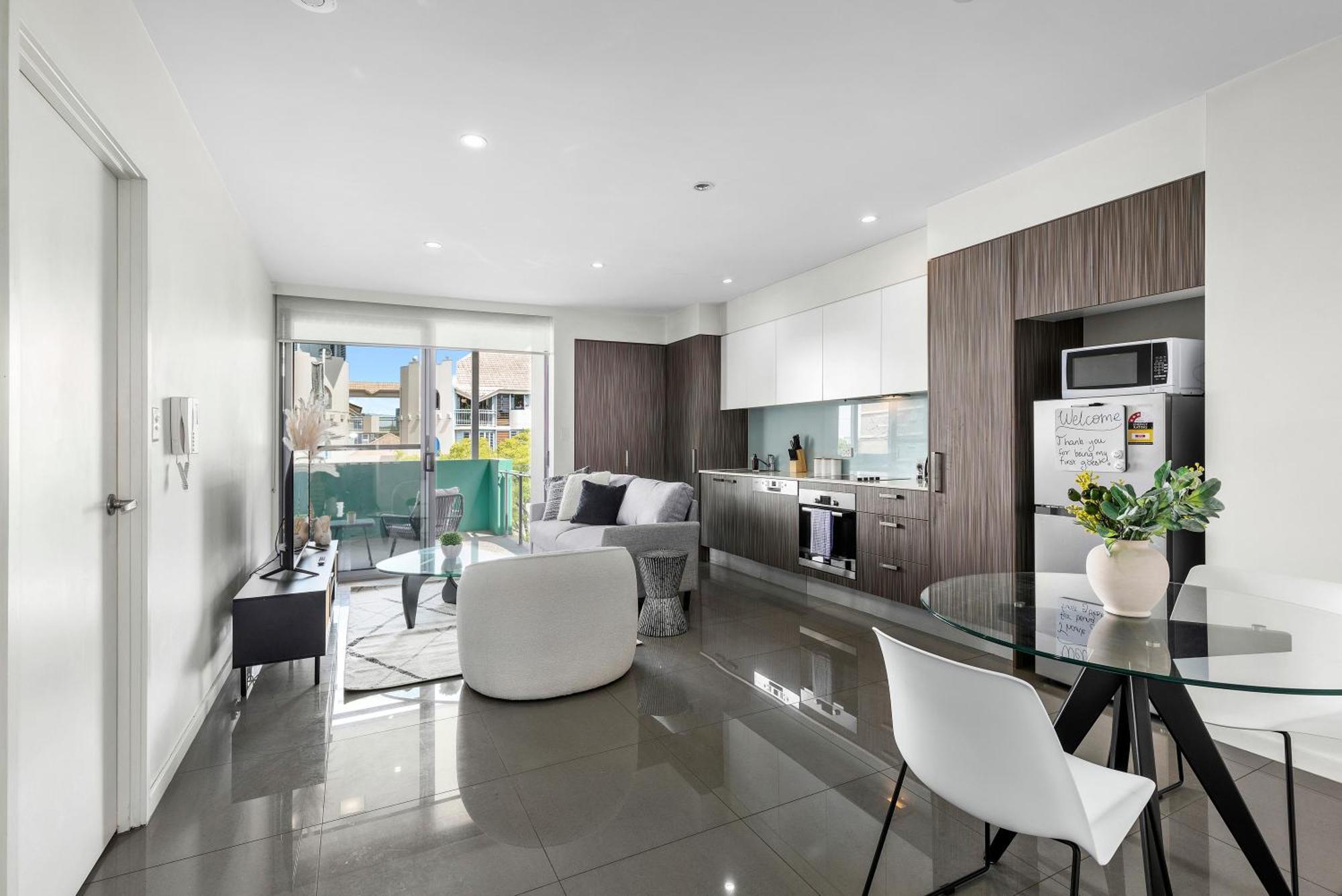 Cirque Boutique Apartments Brisbane Exterior foto